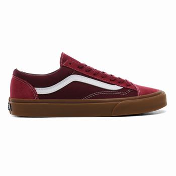 Damske Tenisky Vans Gum Style 36 Červené/Kráľovská Modrá VA43RCTAI